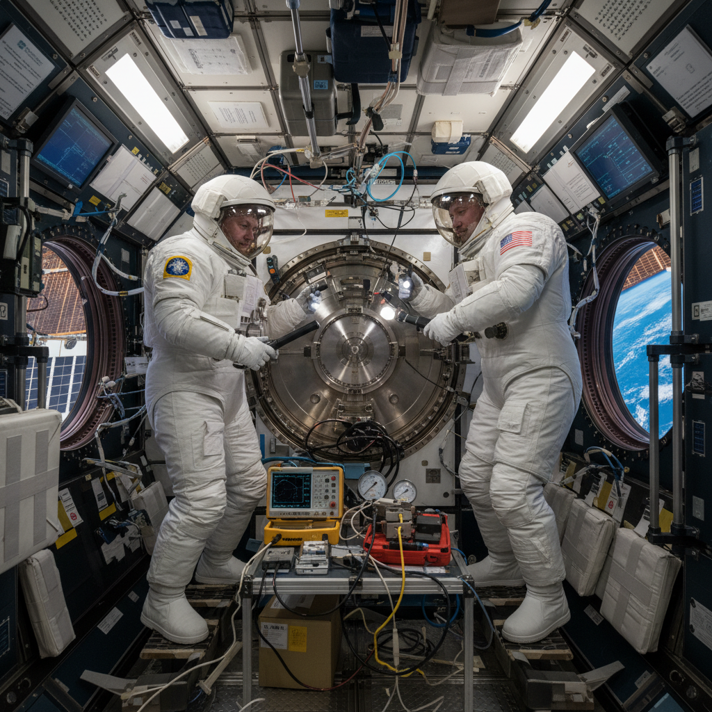NASA Scrambles to Diagnose Persistent ISS Leak
