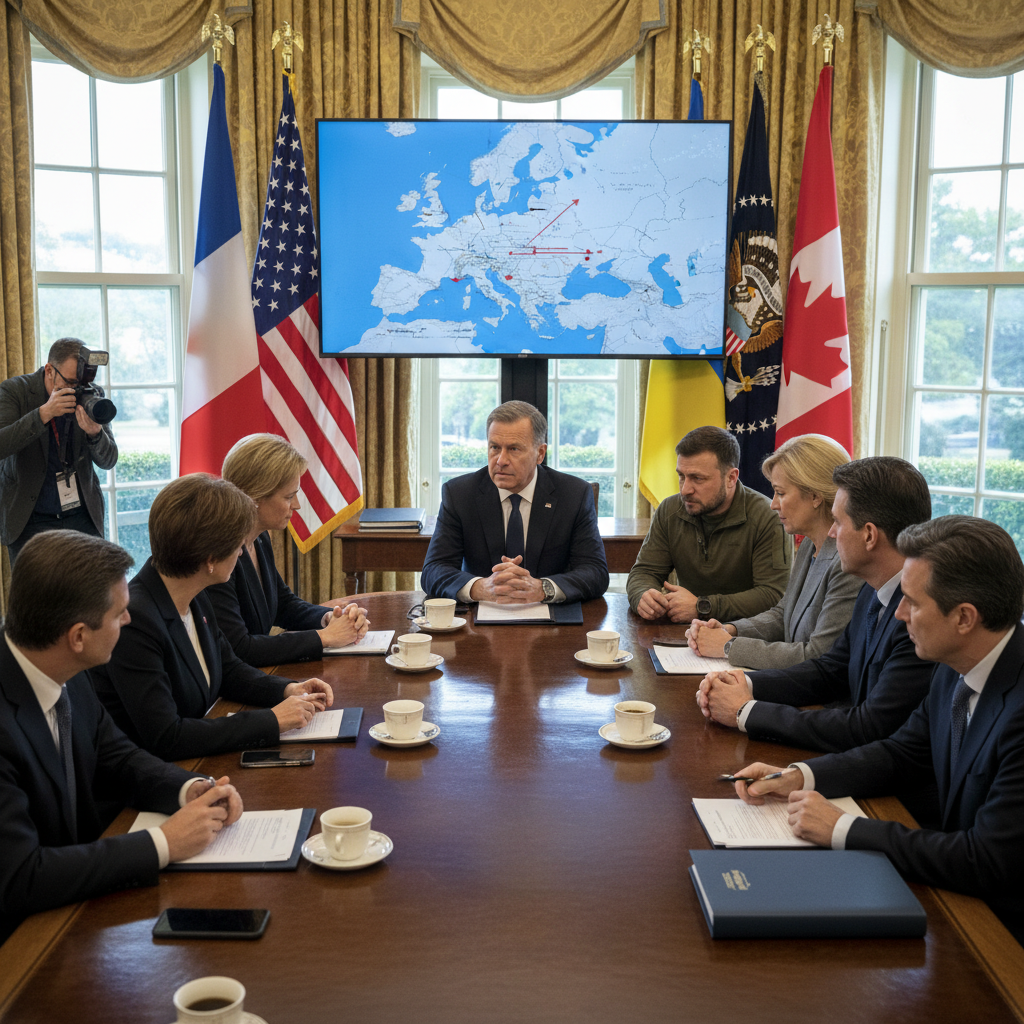 White House Meeting Marks New Phase in Ukraine War Negotiations