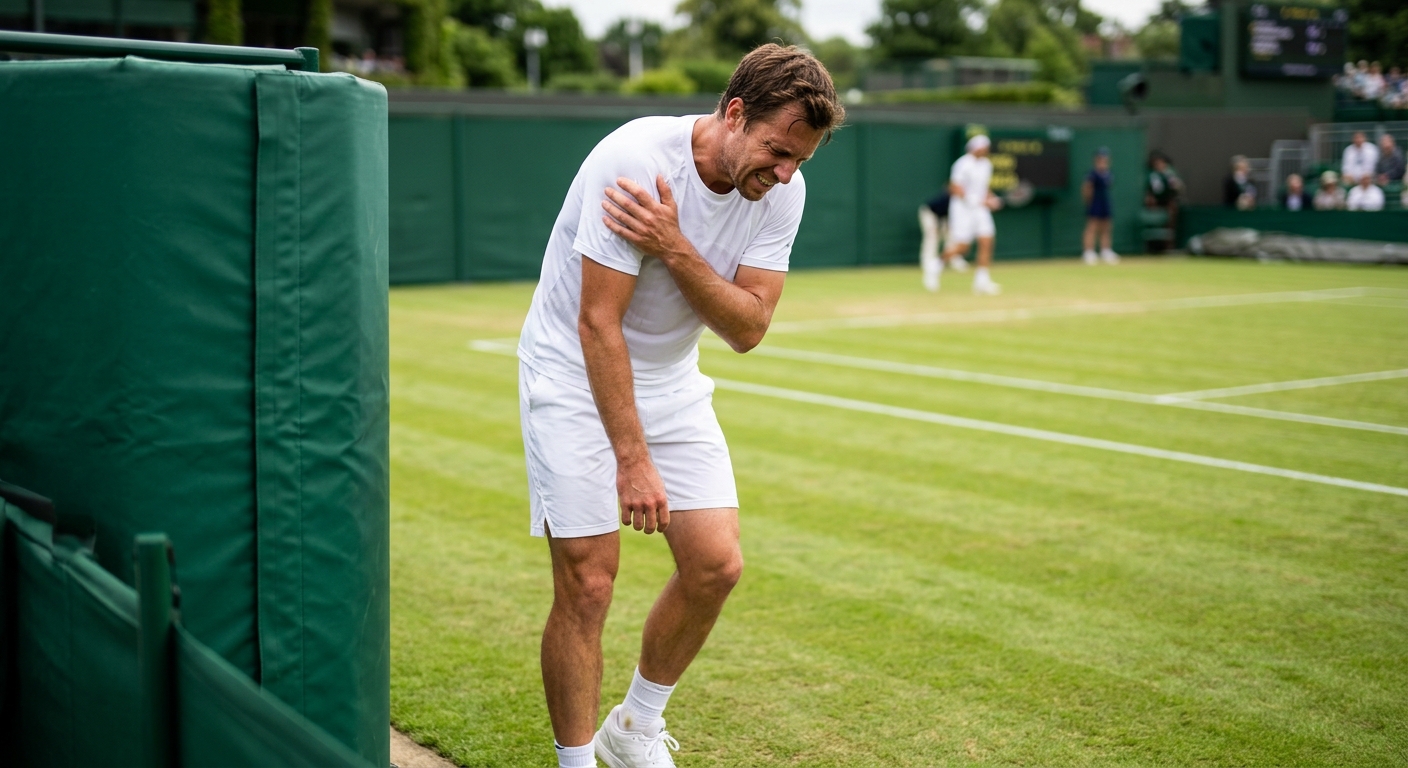Denis Shapovalov Suffers Injury and Retires from Wimbledon First Round