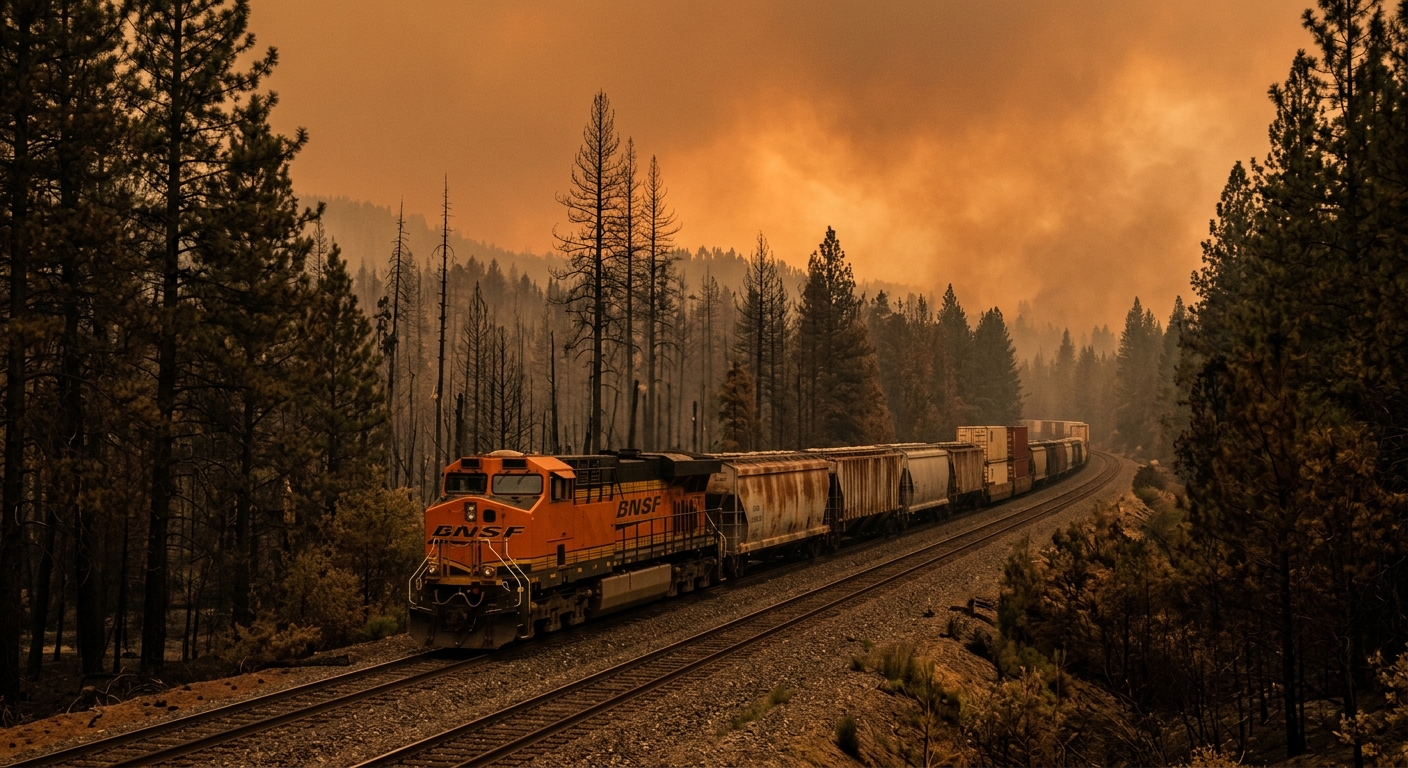 CN Railway Wildfire Spurs Evacuations and Rail Suspensions Near Armstrong