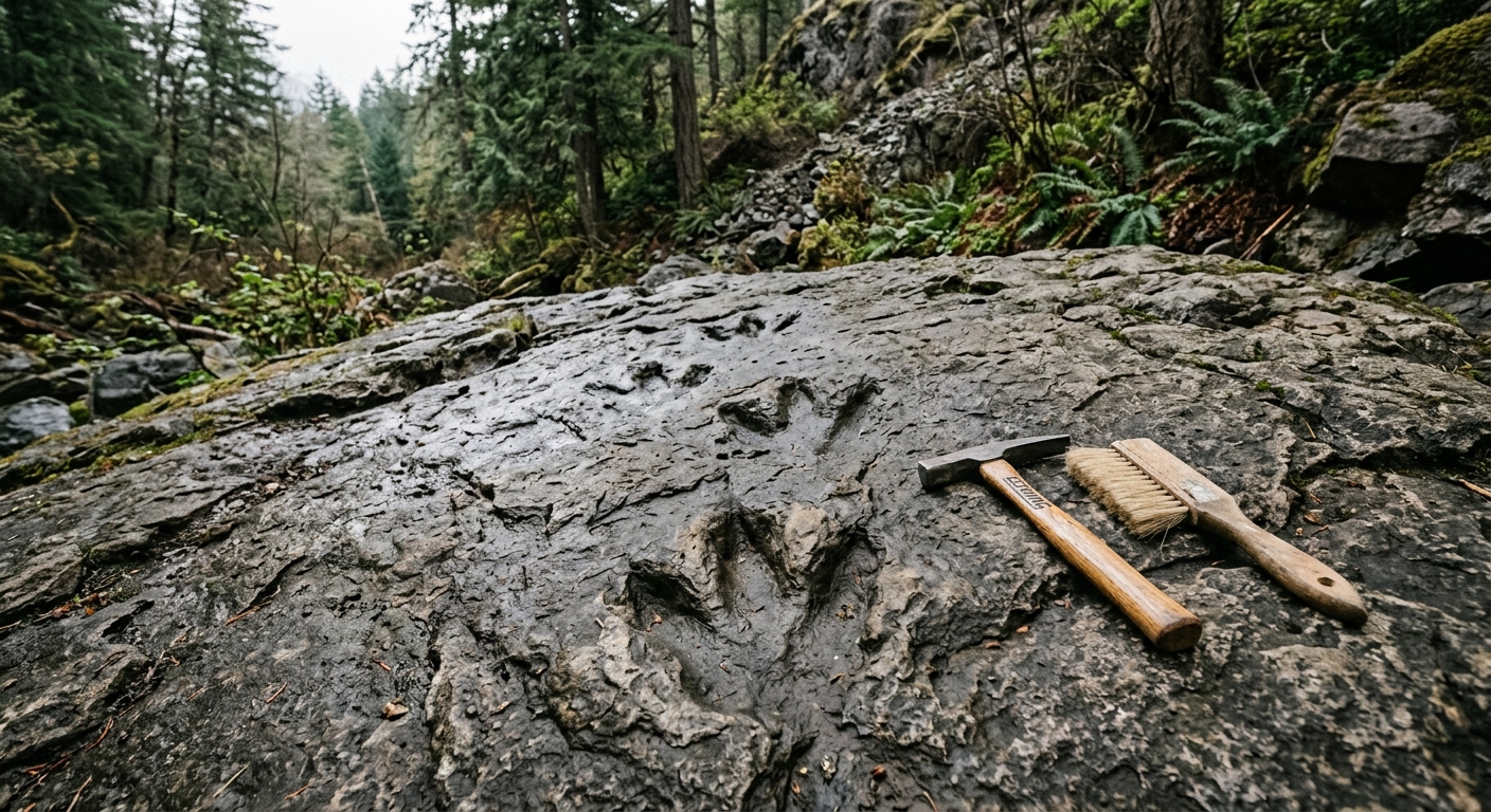 Rare Dinosaur Tracks Uncovered Near Tumbler Ridge Offer Insights Into Cretaceous Life