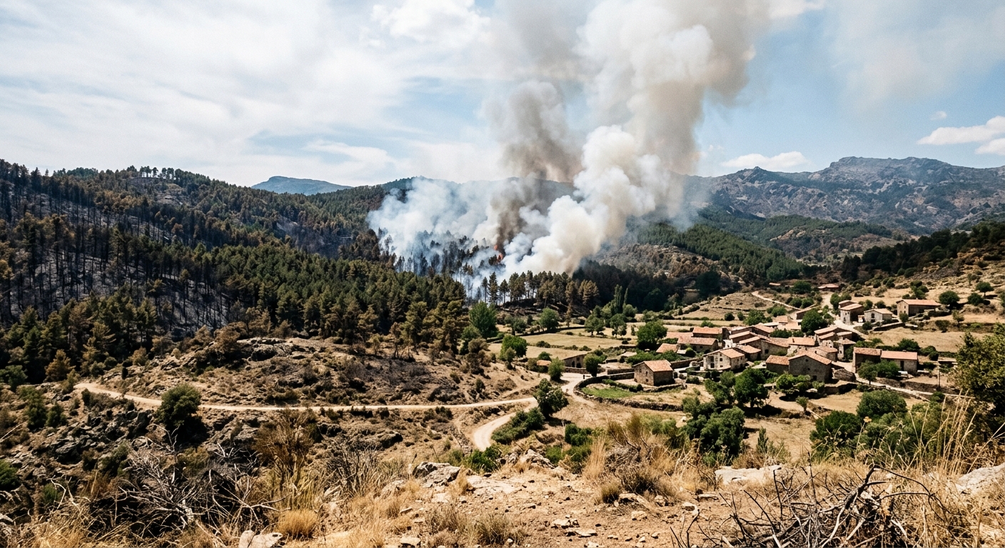 Record Europe Heatwave Spurs Wildfires, Evacuations, and Power Disruptions