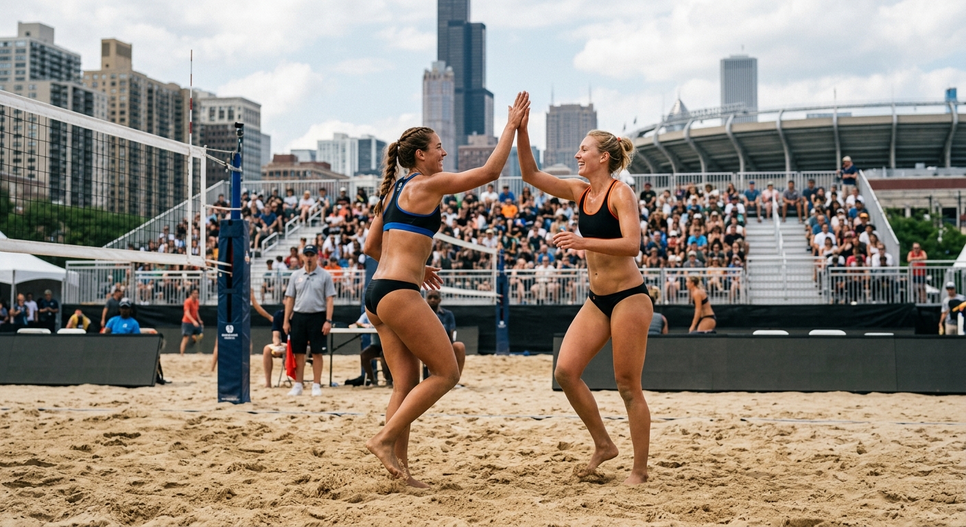 Canadian Beach Volleyball Stars Embrace Home Crowd Amid Olympic Drive