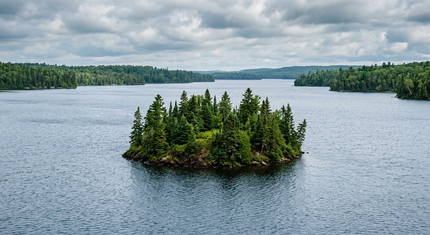 Massive Floating Island Discovered in B.C.’s Williston Reservoir